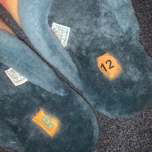 Fluff You Stripes in Marina Blue Multi by UGG - Size 12 - Picture 3 of 4